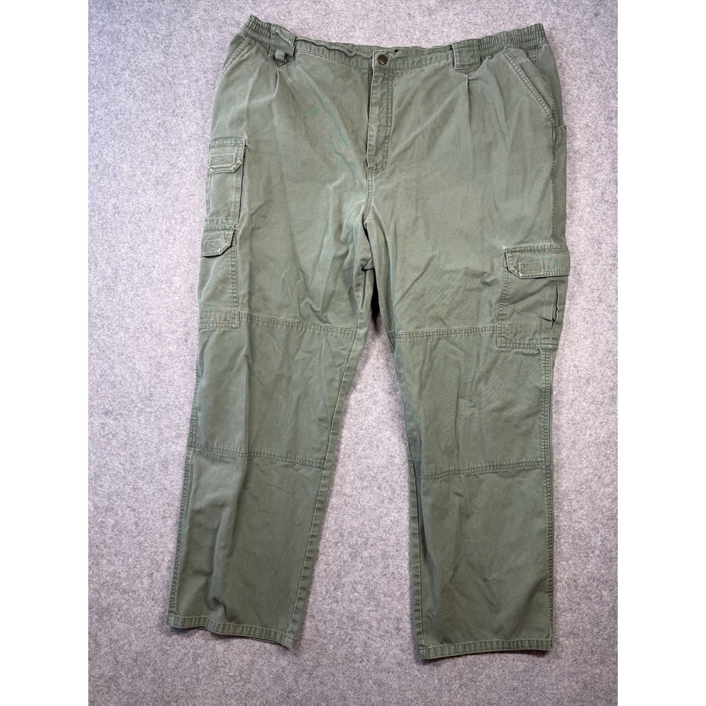 5.11 Tactical Series Mens Pants 44x30 Olive Green Cargo 100% Cotton 74251